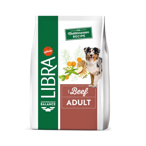 Libra Dog adulto con Buey
