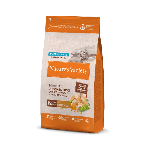 Nature´s Variety Dog Puppy Medium-Maxi pollo