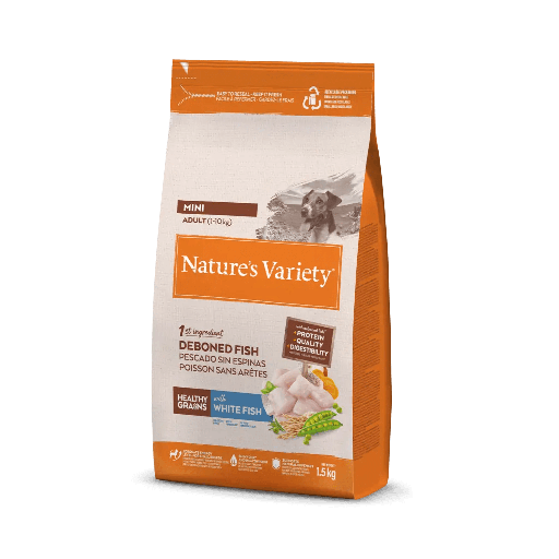 Nature´s Variety Dog mini White fish
