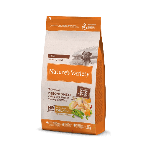 Nature´s Variety Dog mini Pollo grain free