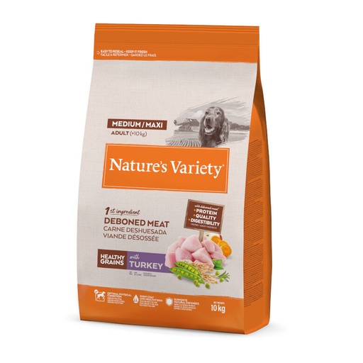 Nature´s Variety Dog Medium-Maxi con Pavo