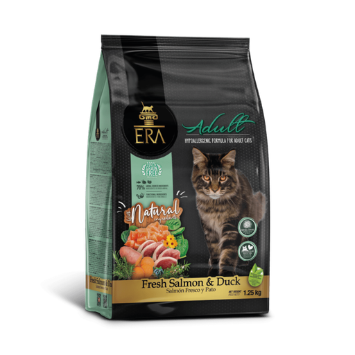 ERA Cat Adulto, Pienso grain-free de Salmón y Pato