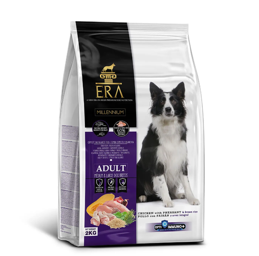 Era Dog Millennium Pollo y Faisán con arroz integral Med/Maxi