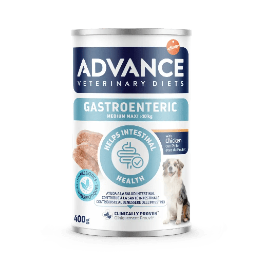 Advance Dog Medium dieta humeda gastroenteric lata 400g
