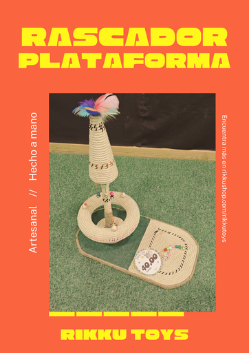 Rikku Toys Cat Plataforma rascador