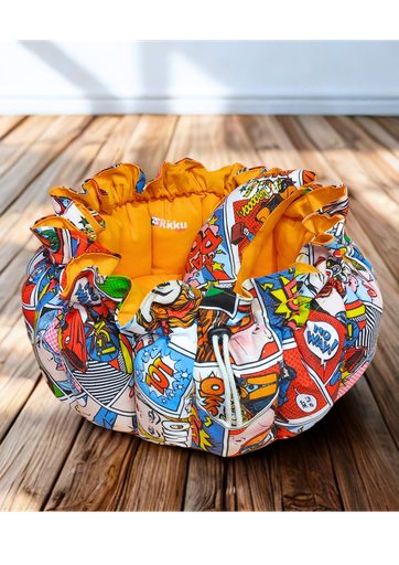 Rikku Guay, CAMITA NIDO CÓMIC +  Cojín Media Luna